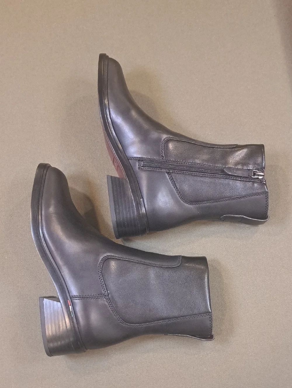 Franco Sarto Gracelyn Bootie - Color: Black Leather - Size: Women 7